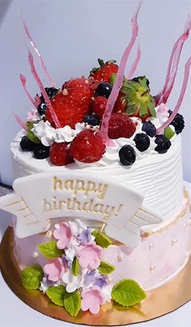 Tarta de frutos rojos