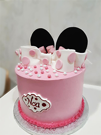Tarta de cumpleaños de Minnie Mouse