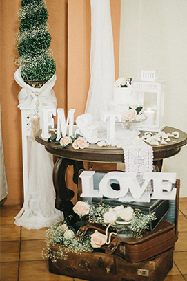 Decoración de boda
